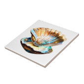 Muschel aus Muscheln Fliese (Seite)