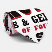 Muschel-Austern-Krawatte Krawatte (Gerollt)