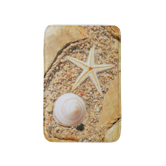 Muschel Bath Matt Badematte (Vorderseite Vertikal)
