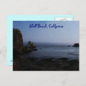 Muschel Beach, Kalifornien Postkarte (Vorne/Hinten)