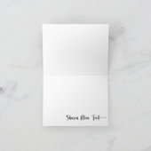 Muschel Beach Notecard (Innenseite)