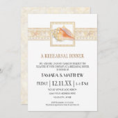 Muschel Beach Sand Stripe Conch Einladung (Vorne/Hinten)