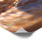 Muschel Bokeh |Griechenland Poster (Ecke)