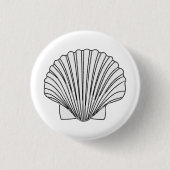 Muschel Button (Vorderseite)