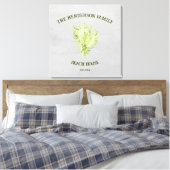 Muschel Canvas Leinwanddruck (Insitu (Schlafzimmer))