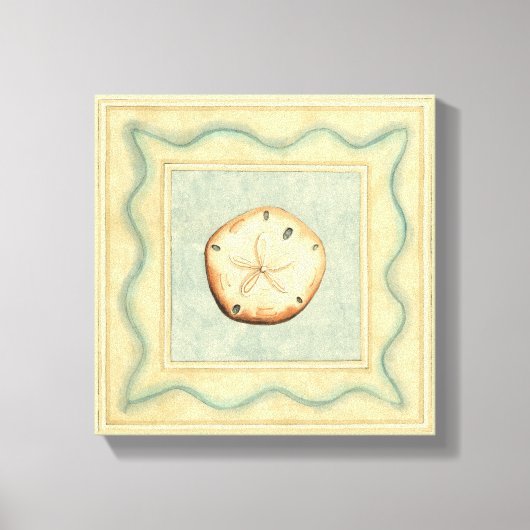 Muschel Collector Leinwanddruck (Vorderseite)