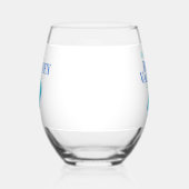 Muschel Custom Beach Cruise Wiedersehen Vacation Weinglas Ohne Stiel (Links)