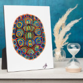 Muschel der Schildkröte Fotoplatte (Seite)