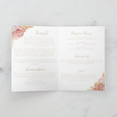 Muschel der Wasserfarben Einladung (Innenseite)