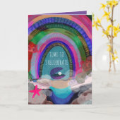 Muschel des handgezogenen Meeres Karte (Gelbe Blume)