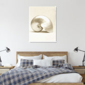Muschel des Perlschwimms Leinwanddruck (Insitu (Schlafzimmer))