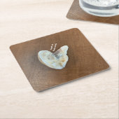 Muschel des Untersetzer am langen Herzen (angewinkelt)