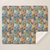 Muschel Design Sherpa Blanket Sherpadecke (Vorderseite (Horizontal))