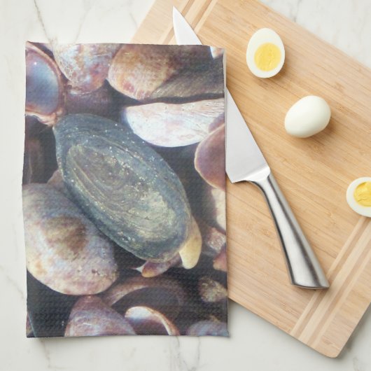 Muschel Diwanbett Handtuch (Viertel Falte)