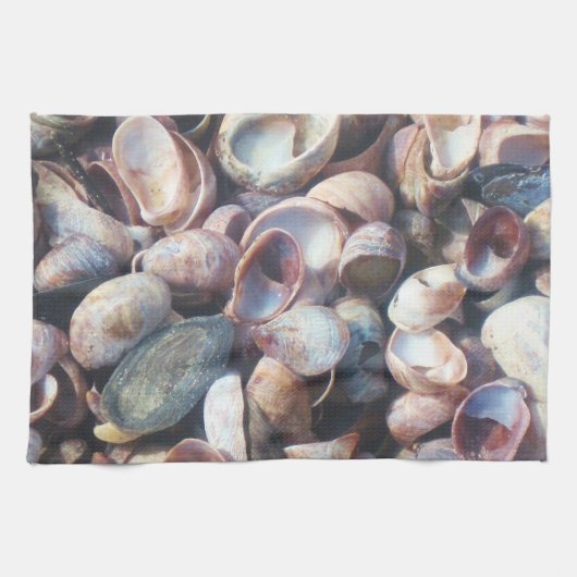Muschel Diwanbett Handtuch (Horizontal)