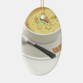 Muschel-Eintopf-Tag - Anerkennungs-Tag Keramikornament (Rechts)