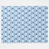 Muschel Fleecedecke (Vorderseite (Horizontal))