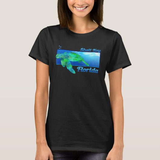 Muschel Florida T-Shirt (Vorderseite)