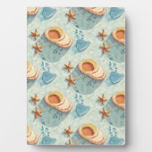 Muschel Fotoplatte (Vorderseite)