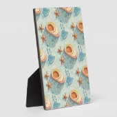 Muschel Fotoplatte (Seite)