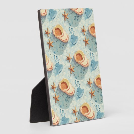 Muschel Fotoplatte (Seite)