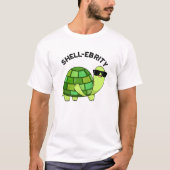 Muschel Funny Celebrity Tortoise Pun T-Shirt (Vorderseite)