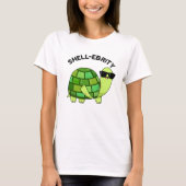 Muschel Funny Celebrity Tortoise Pun T-Shirt (Vorderseite)