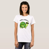 Muschel Funny Celebrity Tortoise Pun T-Shirt (Vorne ganz)
