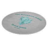 Muschel für aquamarine Conch Schneidebrett (Ecke)