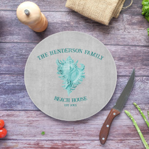 Muschel für aquamarine Conch Schneidebrett