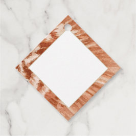 Muschel für Aquarellfarben - Geschenk-Tag Geschenkanhänger