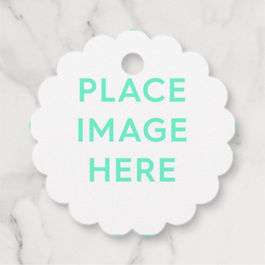 Muschel Geschenkanhänger (Rückseite)