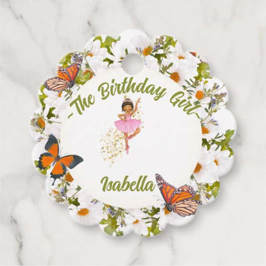 Muschel Geschenkanhänger (Vorderseite)