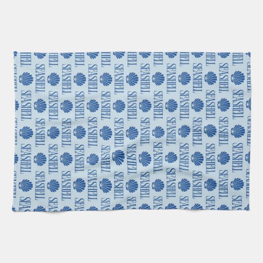 Muschel Geschirrtuch (Horizontal)