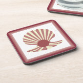 Muschel Getränkeuntersetzer (Linke Seite)