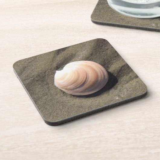 Muschel Getränkeuntersetzer (Linke Seite)