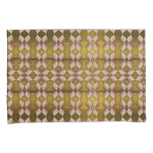 Muschel, Gold Kissenbezug (Vorderseite-Rechts)