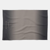 Muschel Gray Ombre Geschirrtuch (Horizontal)