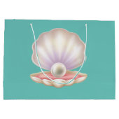 Muschel Große Geschenktüte (Rückseite)