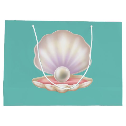 Muschel Große Geschenktüte (Rückseite)