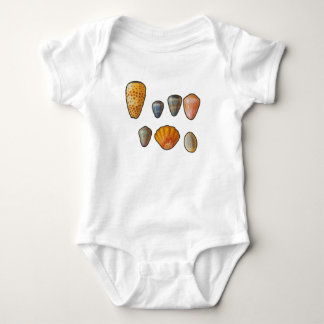Muschel Haul Baby Outfit Strampler