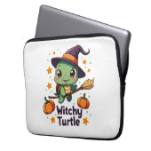 Muschel Hexenkurte Laptopschutzhülle (Vorderseite Links)