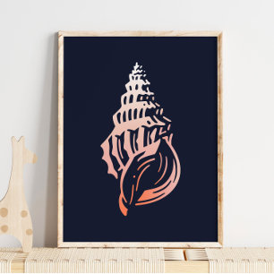 MUSCHEL II Sea Muschel Wall Print Poster