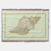 Muschel im Meer - Muscheln am Ocean Beach Decke (Vorderseite)