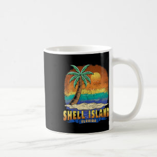 Muschel Insel Florida Vintag Beängstigend Souvenir Kaffeetasse