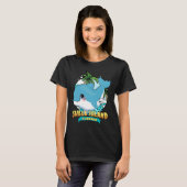 MUSCHEL ISLAND FLORIDA Niedlich Baby Dolphin Beach T-Shirt (Vorne ganz)