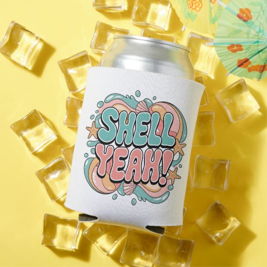 Muschel Ja! Beach Dosenkühler (In Situ Sommer)