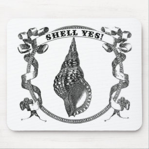 Muschel ja! mousepad