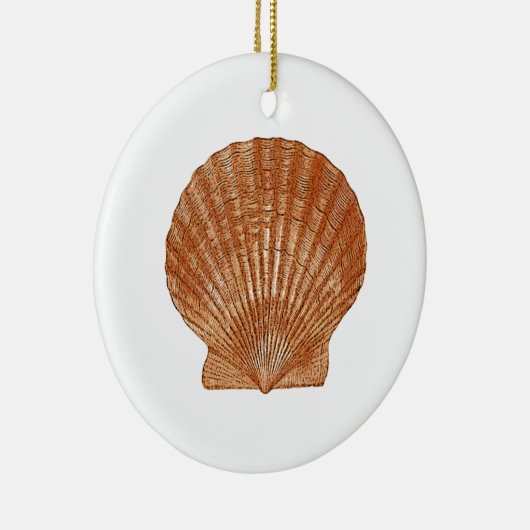 Muschel Keramikornament (Rechts)