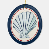 Muschel Keramikornament (Links)